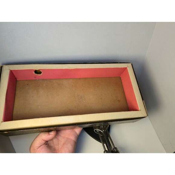 VTG Flint Ecko Hand Mixer Egg Beater Stainless Steel ORIGINAL BOX & Wall Hanger - Picture 10 of 10